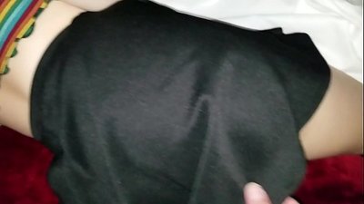 Sleeping 처녀 여학생 자매의 도착 그녀의 단단한 나귀 와 그녀의 손가락